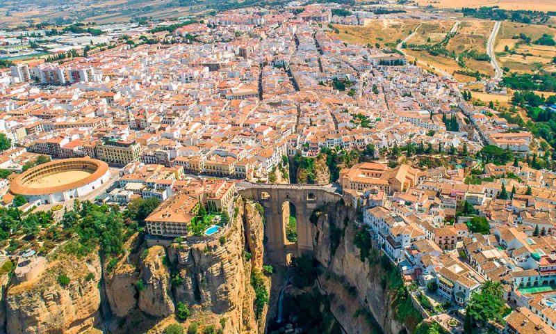 Ronda aerial view 2