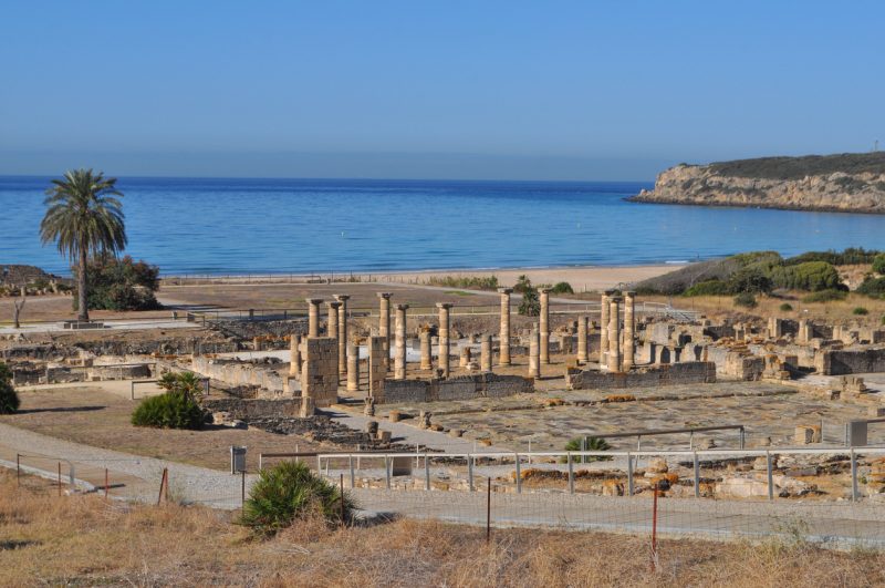 Baelo claudia archeological site in bolonia